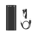 thumbnail image 1 of 8GB Ultra-Compact Voice Recorder with 1536kbps PCM Linear Recording, 48H Continuous Recording, One-Touch Operation, MP3 Player Function, USB Type-C, Lightweight Portable Audio Recorder (19x47mm), 1 of 6
