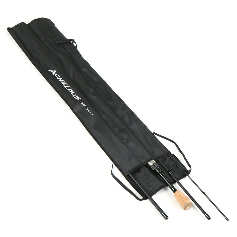 Carevas 6 Piece Fishing Pole Ultralight Spinning/Casting Rod Travel Fishing  Rod with Storage Bag