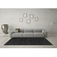 thumbnail image 3 of Ahgly Company Indoor Round Solid Gray Modern Area Rugs, 6' Round, 3 of 4