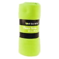 thumbnail image 4 of Imperial Home Fleece Throw Blanket 50” x 60” Couch Bed & Travel Blanket, Lime Green, 4 of 6