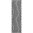 thumbnail image 2 of Addison Rugs Mayfield Washable Transitional Geometric Black Runner Rug, 2'3" x 7'6", 2 of 5