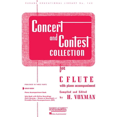 Rubank Educational Library Concert and Contest Collection for C Flute: Solo Book Only, Book 145, (Paperback)