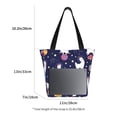 thumbnail image 5 of Fotbe Lama in Space Pattern Beach Tote,Shoulder Handbag,Spacious Tote Bag,Lightweight Travel Bag,Versatile Shopping Bag, 5 of 9