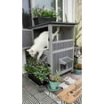 thumbnail image 6 of Aivituvin Cat House Outdoor with Large View Door Two Removable Floor, Feral Cat Shelter, 6 of 15