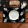 thumbnail image 3 of Halloween Placemats Set of 4, 12 x 18 Inches, Seasonal Decorations for Your Kitchen and Dining Room., 3 of 4