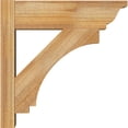 thumbnail image 3 of Ekena Millwork 6"W x 18"D x 18"H Imperial Rough Sawn Traditional Outlooker, Western Red Cedar, 3 of 4