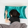 thumbnail image 4 of Unique Bargains Satin Pillowcases Pillow Covers, 4 of 8