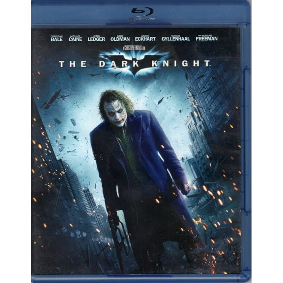 Batman The Dark Knight Warner Bros Blu Ray + DVD 2 Discos