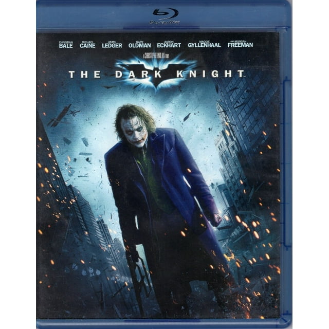 Batman The Dark Knight Warner Bros Blu Ray + DVD 2 Discos