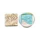 thumbnail image 1 of Cuadros Decorativos Sello en forma especial Cabeza de cobre Relieve 3D para tarjeta de boda (Abanico plegable) Likrtyny embutido en tela, 1 of 6
