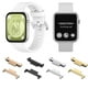 thumbnail image 3 of Adaptador de 1 par para Huawei Watch Fit 3, conector de correa, accesorios de pulsera, correa Fit3 H4X1, acero inoxidable de 20 mm, H8I8, 3 of 7