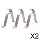 thumbnail image 1 of Soporte de Varilla de Cortina Ajustable 2 Piezas Blesiy, 1 of 8
