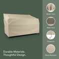 thumbnail image 4 of Covermates Outdoor Bench Cover - 64"L x 34"W x 30"H, 300D Polyester, All-Weather, 4 of 7
