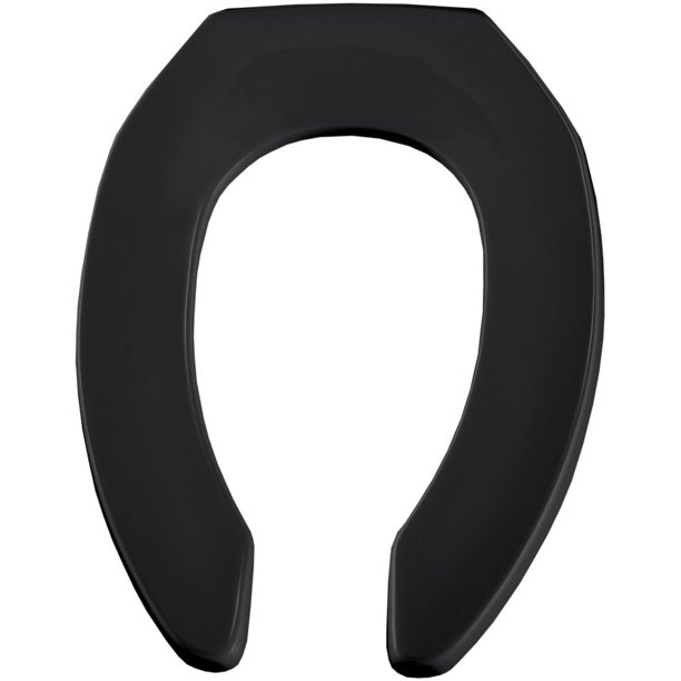 Bemis Commercial HeavyDuty Plastic Toilet Seat Black