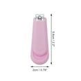 thumbnail image 4 of Unique Bargains 1 Pc Cute Nail Clippers Toenail Clippers 2.2"x0.79" Pink Purple, 4 of 7