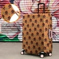 thumbnail image 4 of Orange Bigfoot and Grass Pattern Luggage Cover Fashion Suitcase Cover Baggage Covers Fit 25-28 Inch Luggage (Go Travel), 4 of 5