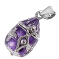 thumbnail image 2 of Colgante retro Sunnimix Memorial Pet Pendant esmaltado morado, 2 of 8