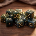 thumbnail image 3 of LJMsdf Natural Crystal Dice, 0.63" Polished D6 Dice, for Tabletop Games and Decor, 3 of 6