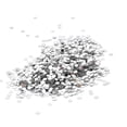 thumbnail image 2 of Rawiri 50G DIY PVC Sin agujero Circular? Lentejuelas Escenario Boda Ropa Suministros Accesorios (Plata 0.079 in), 2 of 8