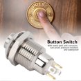 thumbnail image 5 of High quality 10mm reset type metal push button switch high light with light, 5 of 5