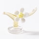 thumbnail image 1 of Estatuilla de flor de cristal coleccionable, adorno de flor pequeña, pisapapeles, decoración de mesa, para oficina en casa, 1 of 5