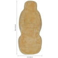 thumbnail image 3 of Eurow Sheepskin Seat Cover New XL Design Premium Pelt, Champagne, 3 of 7