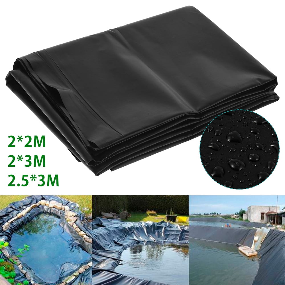 2m/6.5ft White Fish Pond Liner Garden Pool HDPE Membrane Reinforced 