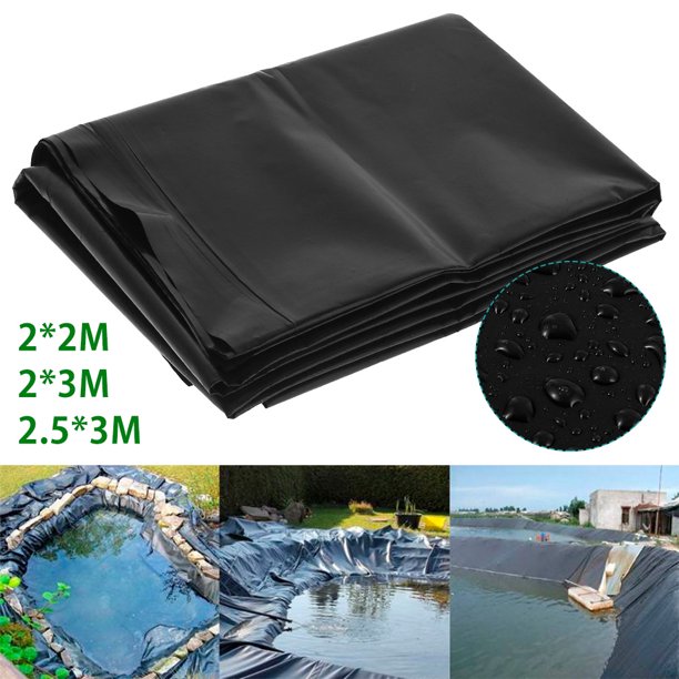 ODOMY Pond Liners Heavy Duty Fish Pond Bed Liner Foldable Waterproof