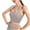 Khaki, variant on Women Bras Casual Neck Hangingt Sports Bra Sport Bras for Women Black S