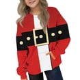 thumbnail image 1 of Girls Long Sleeve Tops, Toddler Sweatshirt with Print and Pocket, 1 of 7