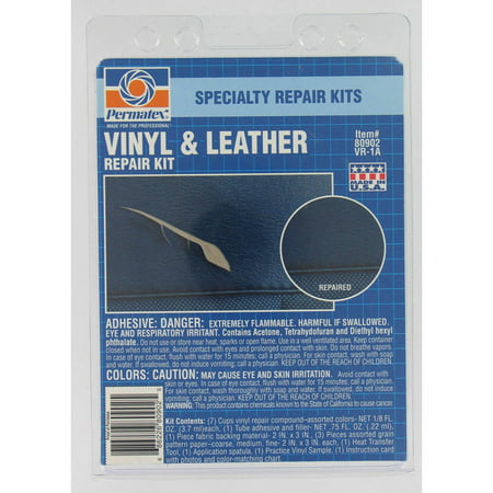 PERMATEX Vinyl And Leather Repair Kit (Best Car Leather Repair Kit)
