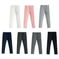 thumbnail image 5 of BULLPIANO 3-12T Toddler Girls Leggings Cotton Basic Solid Color Tights Footless Tights Fitting Stretch Pants, 5 of 5