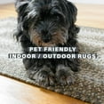thumbnail image 4 of Homespice Wildwood Braided Rug 22x72in Runner Brown-Grey-Ivory Colors. Washable Indoor-Outdoor. Uses- Entryway, Kitchen, Bathroom, Anti-Fatigue, Sink Spill Absorbing, Ergonomic Comfort Standing Mat, 4 of 8