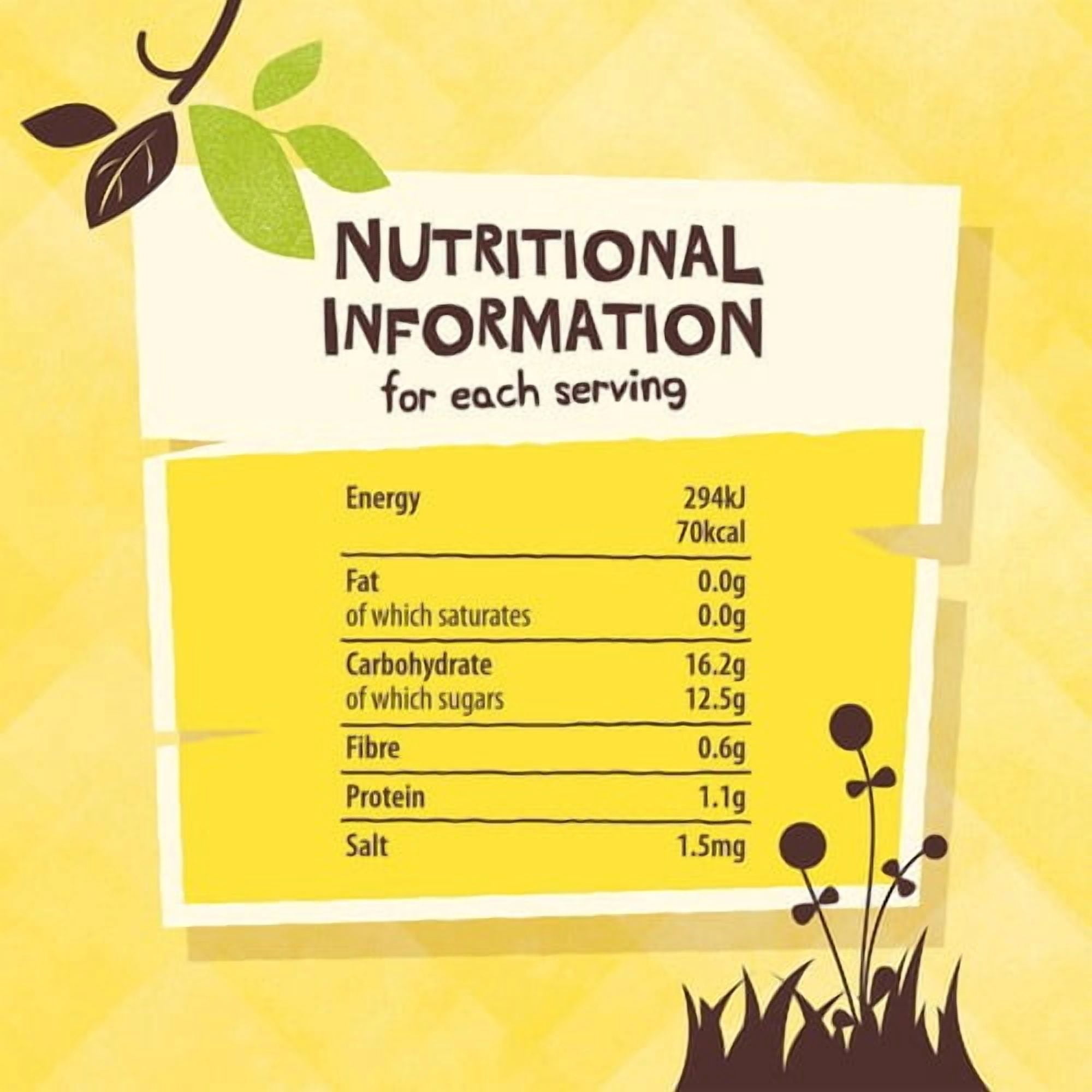 Giving Tree Freeze Dried Banana Crisps 18g, British Import (Pack of 2)