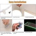 thumbnail image 3 of Led Cornhole Lights, Remote Control Cornhole Board Edge And Ring Led Lights, 16color Change By Yourself, A Great Addition For Playing Bean Bag Toss Co, 3 of 5