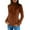 Brown, variant on Winterl Sweaters for Women Fall Outfits for Women 2025 Casual Slim Fit Solid Color Pullover Sweater Soft Comfortable Everyday Wear Turtleneck Long Sleeve Knit Top for Fall Winter Season