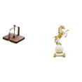 thumbnail image 1 of Portapapeles,Servilletero de cafetería,servilletero,organizador de mesa,Servilletero de escritorio para encimera,comedor interior,Figura de escritorio,Estantería con estatua de caballo para, 1 of 8