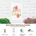 thumbnail image 4 of Iron Sheet Painting - Premium Tinplate 8x12in Mother's Day Gifts Vertical Sheet Metal Painting for Home & Office Decor,Perfect for Adding a Unique Touch to Any Space Birthday Gifts, 4 of 7