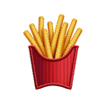 thumbnail image 4 of cartoon French Fries Stickers, Waterproof French Fries Sticker for Water Bottle Laptop Phone Cases Planner Skateboard Luggage Helmet Party Favor Decor, Ideal for Adults Teens Teacher Rewards, 4 of 9