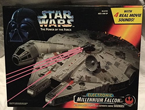 Kenner Star Wars The Power of The Force Electronic Millennium Falcon Vehicle for sale online 