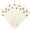 Gold, variant on 100 Pcs Cocktail Picks, Long Bamboo Fancy Toothpicks for Appetizers, Decorative Modern Corporate Party Food Drinks Garnish Fruit Kabob Skewer Sticks 4.7"