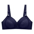 thumbnail image 2 of GaThRRgYP Bras for Women GaThRRgYP Woman's Solid Color Comfortable Hollow Out Perspective Bra Underwear No Rims, 2 of 5