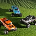 thumbnail image 3 of maskred Mini Voiture Monstre Rc 4GHz Camion Télécommandé et Remorque Boîtier en Alliage Rechargeable USB C, 3 of 6