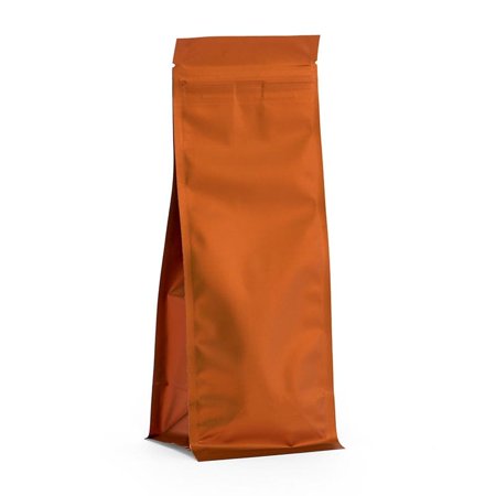1000ea - 3-1/2 X 2-3/4 X 9-3/8 Copper Sqr Bttm Gstd Bg - 5 mil Thick by Paper Mart