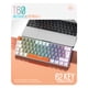 thumbnail image 4 of Teclado para juegos T60, interruptor rojo/azul, 62 teclas, teclado con cable para juegos, Mini USB con cable, 4 of 6