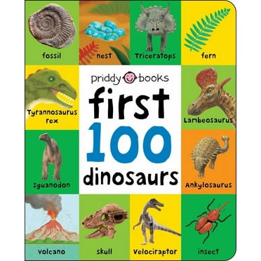 Roger Priddy: First 100: First 100 Dinosaurs (Board Book)