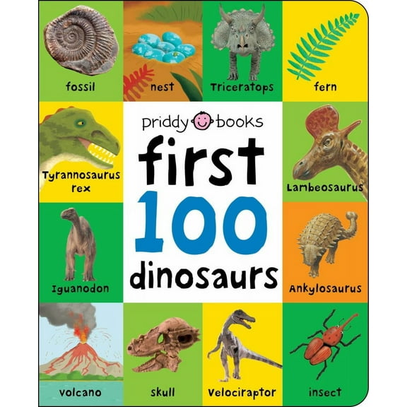 First 100 Padded: First 100 Dinosaurs: An Early Introduction to Our Pre-Historic World! (Board Book)