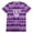 Purple Skull, variant on Eastbuy Trendy Men's Short Sleeve Tie-dye T-Shirts Leisure Crew Neck Tee