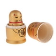 thumbnail image 4 of TISHITA Maneki Neko Russian Babushka Matryoshka Nesting Dolls New Year Gift 5pcs Set, 4 of 8