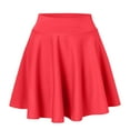 thumbnail image 4 of Landzoo Women Fashion Casual Short Style Solid Half Skirt Anti Glare Sun Skirt Pleated Skirt Cozy Casual Women's Skirt, 4 of 8